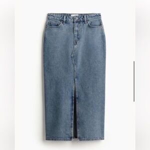 Women’s H&M Midi Denim Skirt